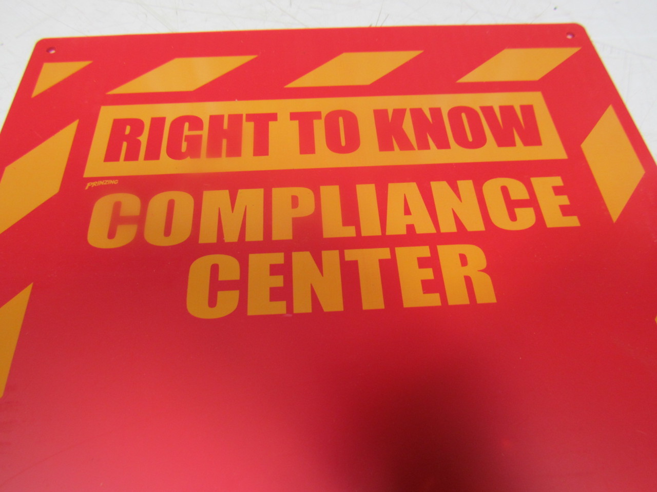 Brady Right To Know Compliance Center 15Y933 Sign Rack Only No 
