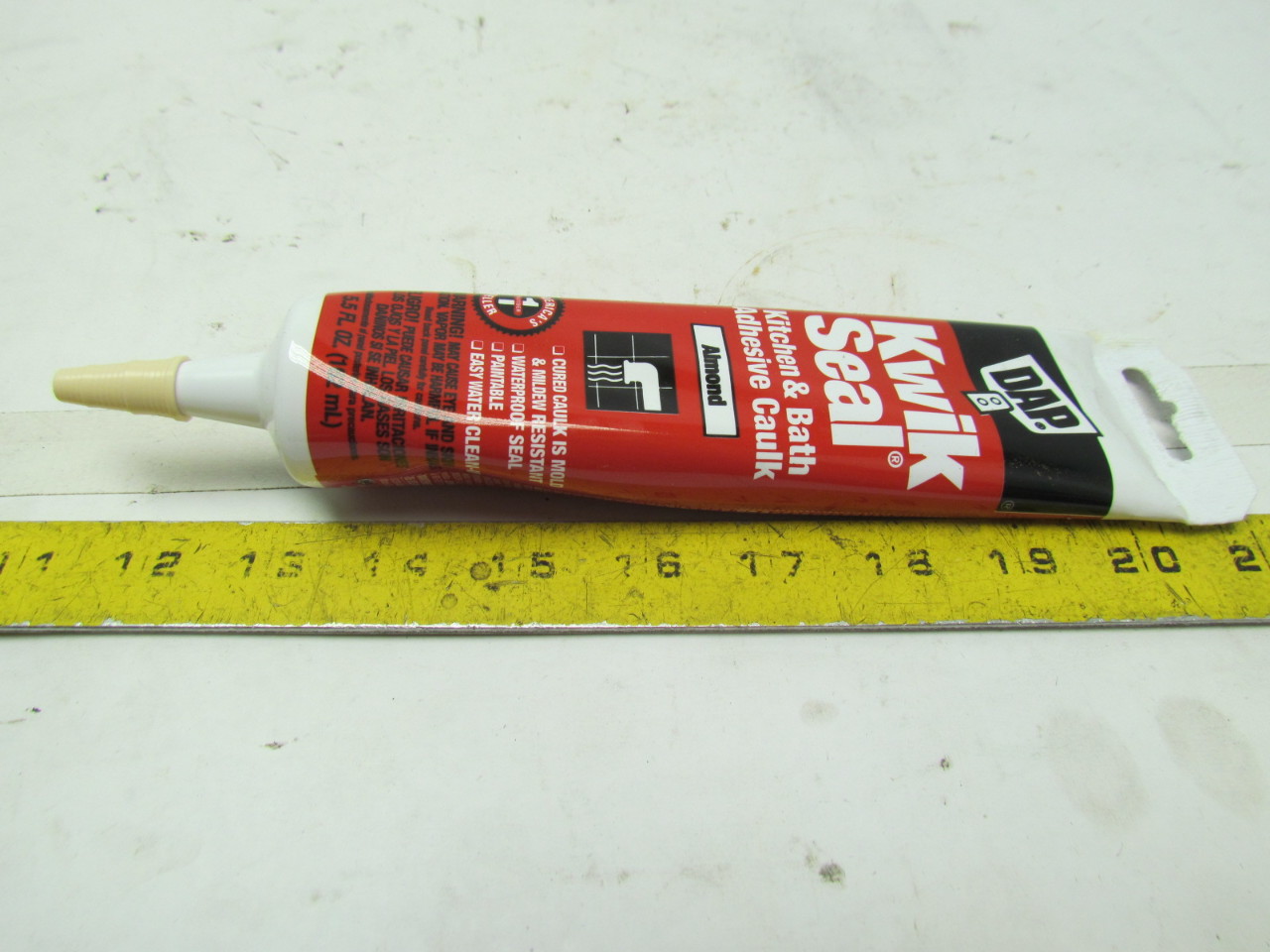DAP 18013 12 Pack 5.5oz Kwik Seal Kitchen And Bath Adhesive Caulk