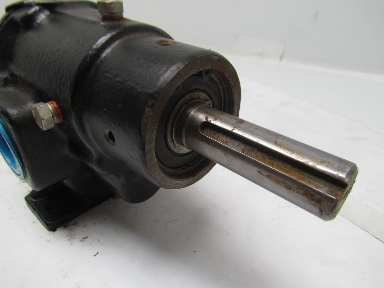 Teel 1V452 Rotary Gear Pump Head 1"npt 1HP Dayton 3/4" Shaft Iron eBay