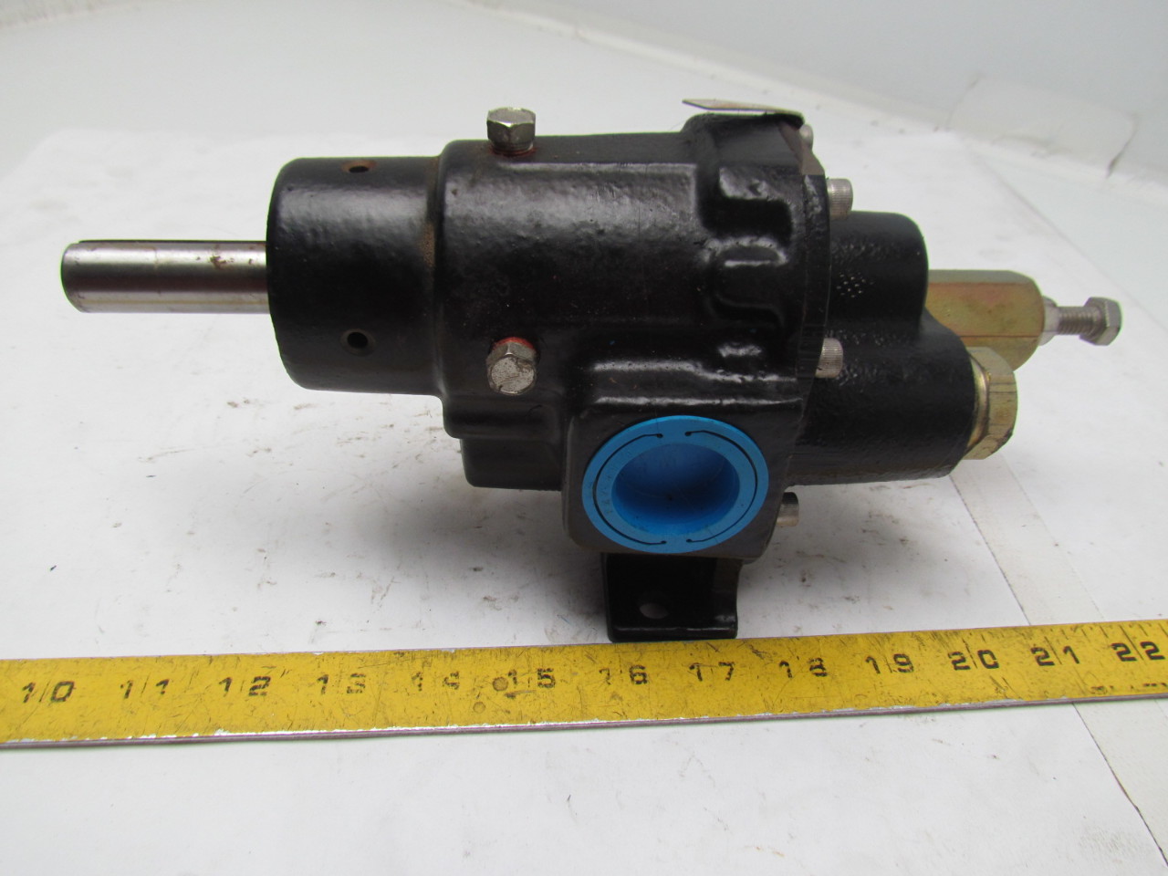 Teel 1V452 Rotary Gear Pump Head 1"npt 1HP Dayton 3/4" Shaft Iron eBay