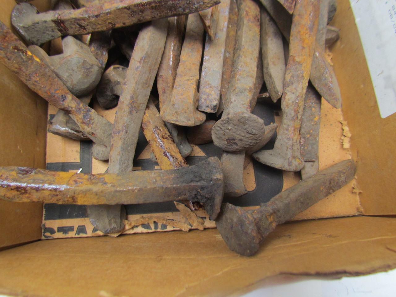 Vintage RR Railroad Spikes Used Bent Rusty Lot of 34 eBay