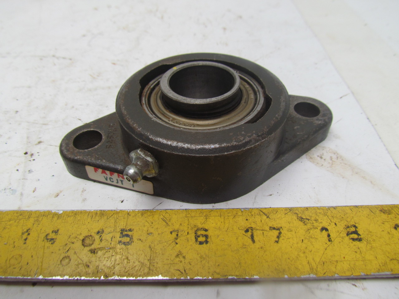 FAFNIR VCJT1 2 Bolt Flanged Bearing Housing 1 7 16"ID Lot of 3 eBay