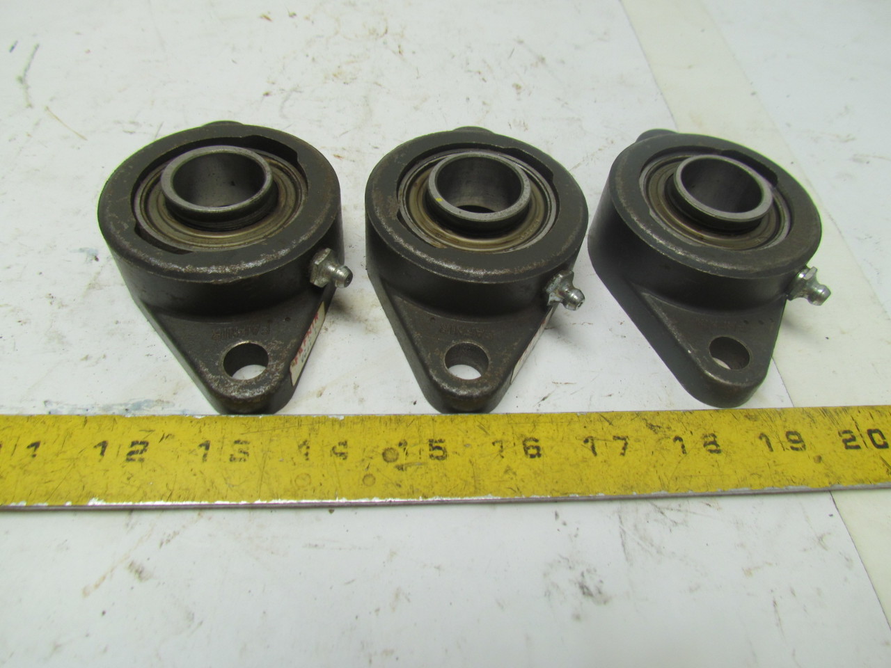 FAFNIR VCJT1 2 Bolt Flanged Bearing Housing 1 7 16"ID Lot of 3 eBay