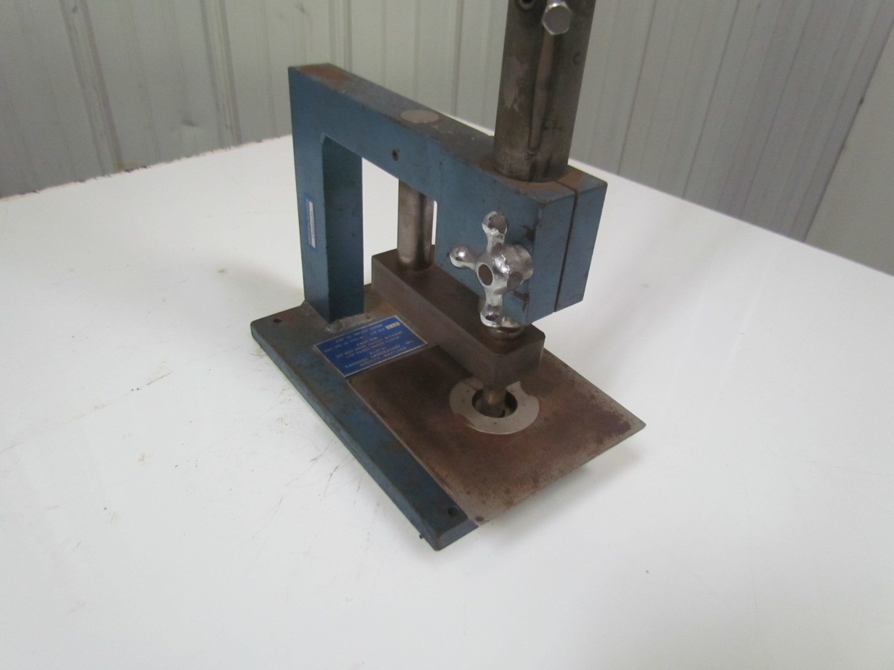 Gardner Lab No. IG 1120M2 320"Lb Impact Tester QC Inspection Equipment