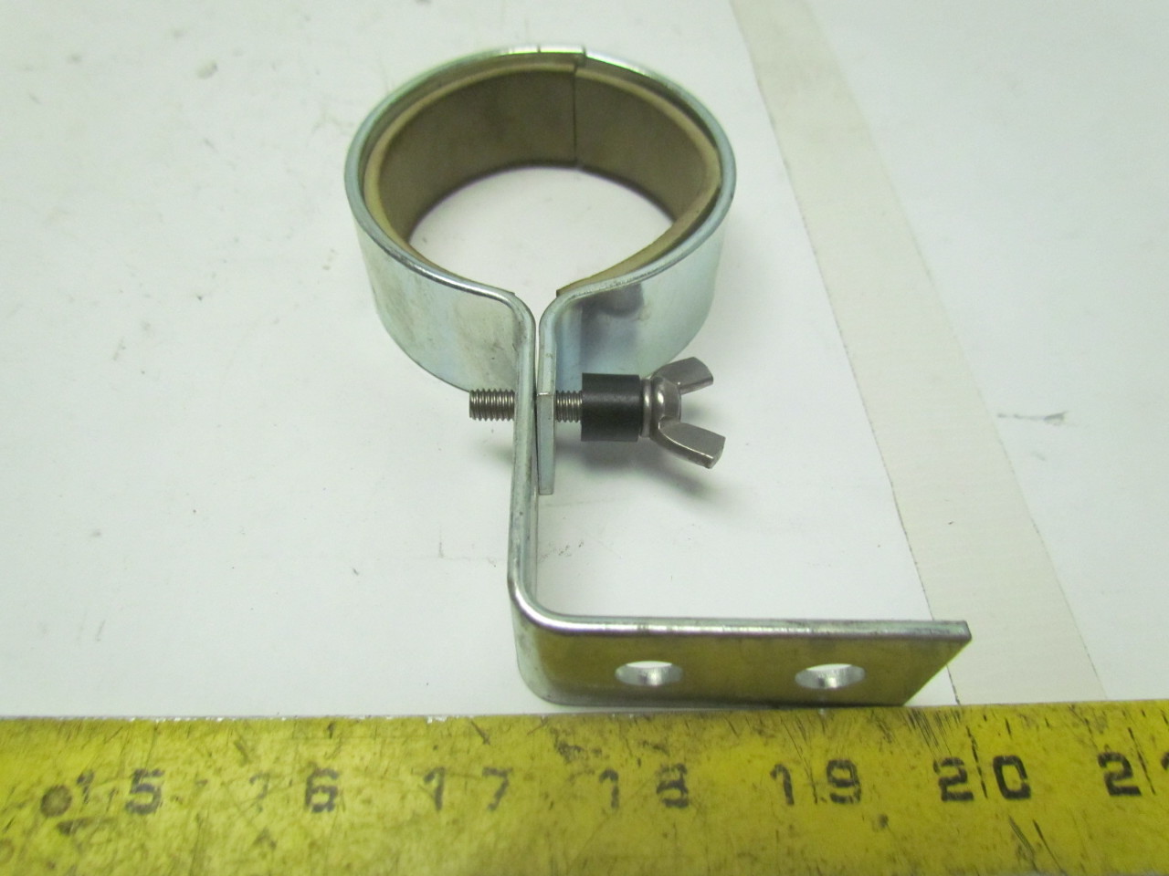 Stainless Steel Pipe Tube Clamp Style Hanger for 23/4OD Right Angle