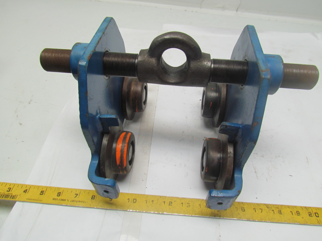 TRACTEL V5019 Fall Protection Anchor Beam Trolley 2.3 to 8.7" Width