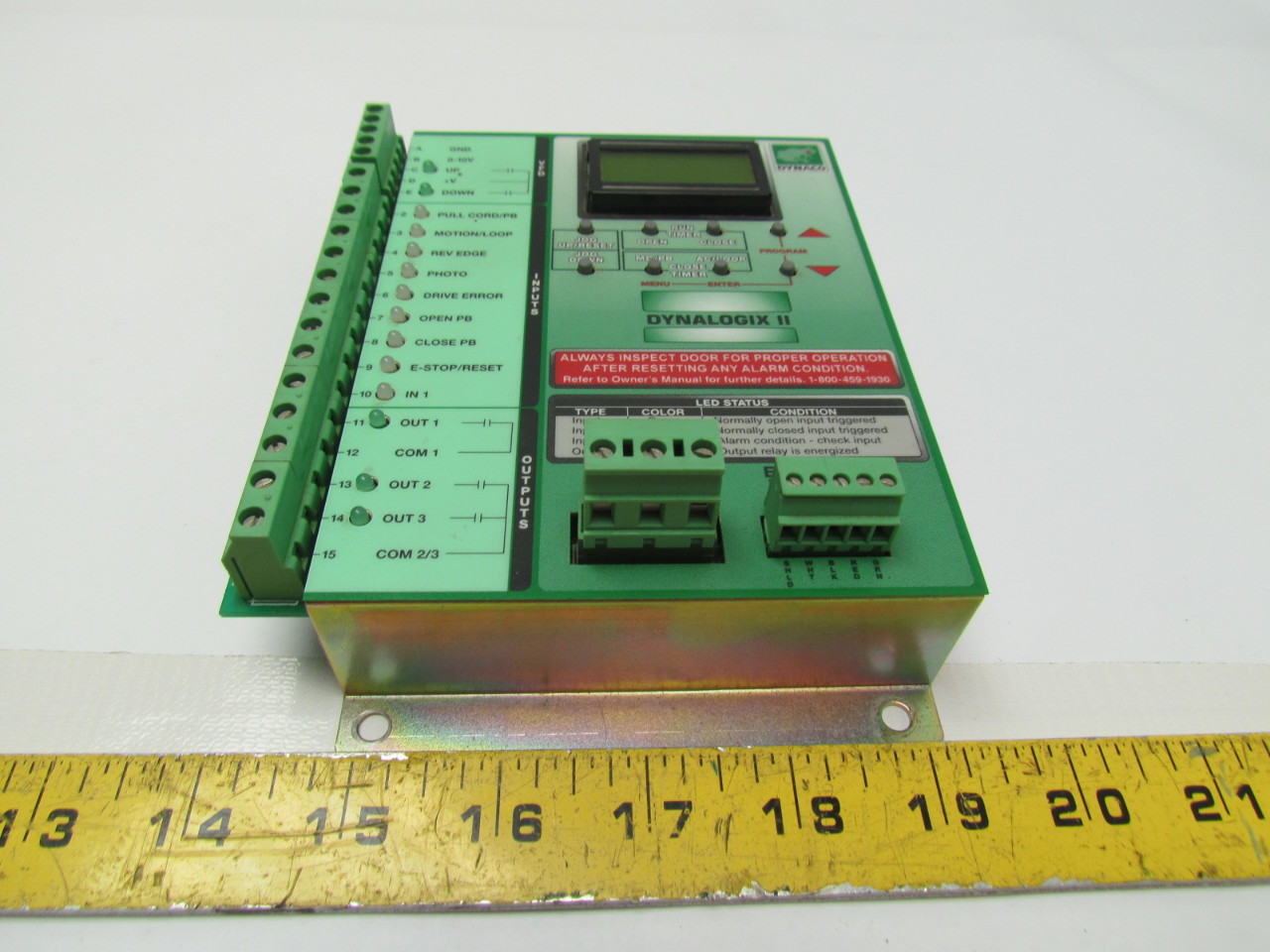 Dynalogix II DY4000 High Speed Roll Up Door Controller eBay