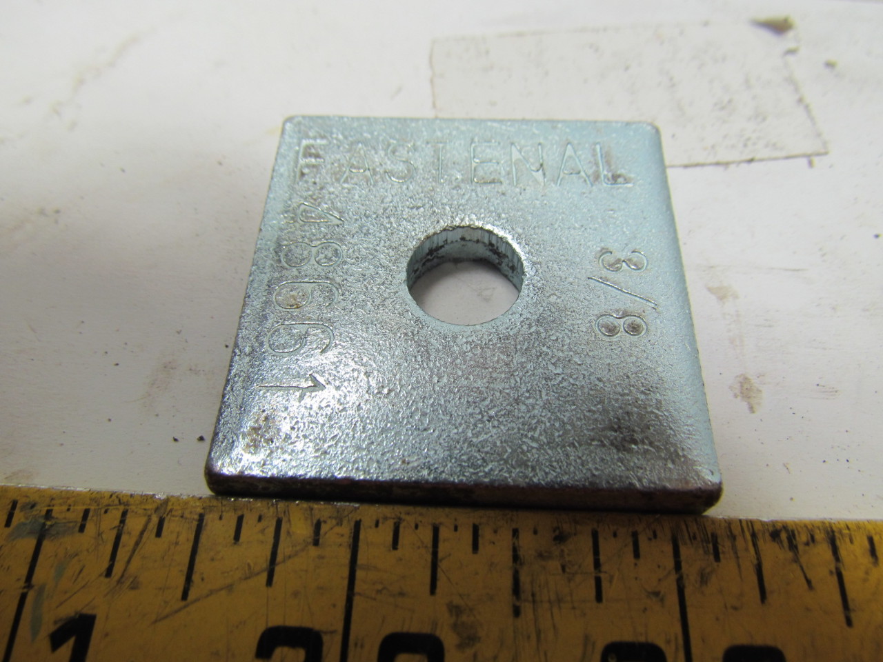 Fastenal 48661 3/8" Square Channel Washer Strut Flat Plate Lot of 98 eBay