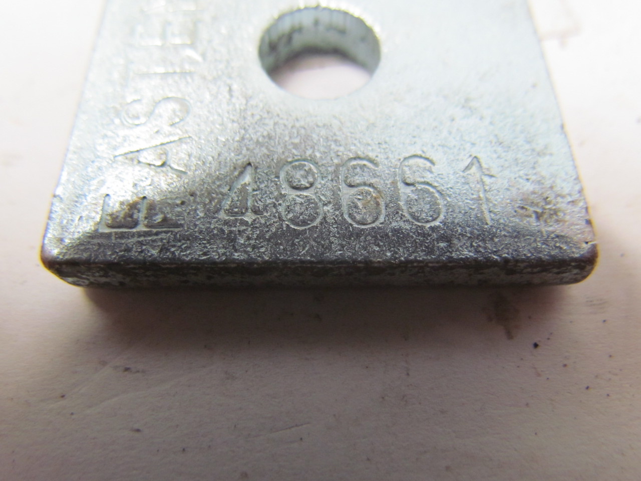 Fastenal 48661 3/8" Square Channel Washer Strut Flat Plate Lot of 98 eBay