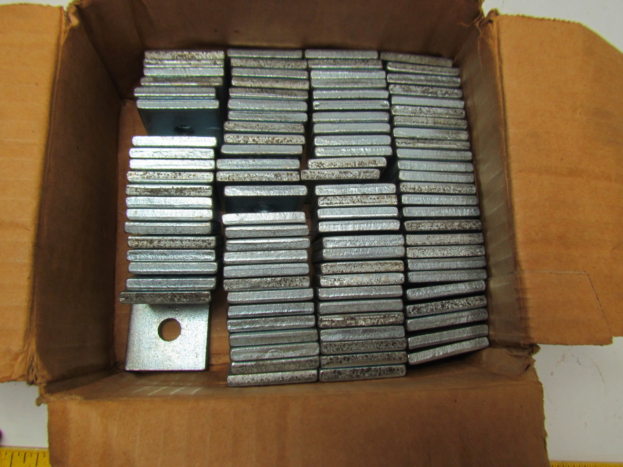 Fastenal 48661 3/8" Square Channel Washer Strut Flat Plate Lot of 98 eBay