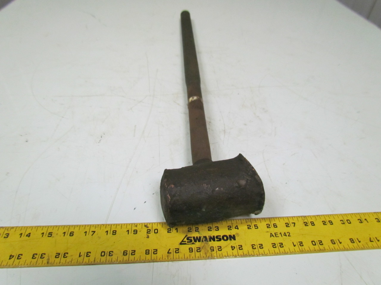 Copper Sledge Hammer 11 pound copper nonsparking sledge. Aprox 27