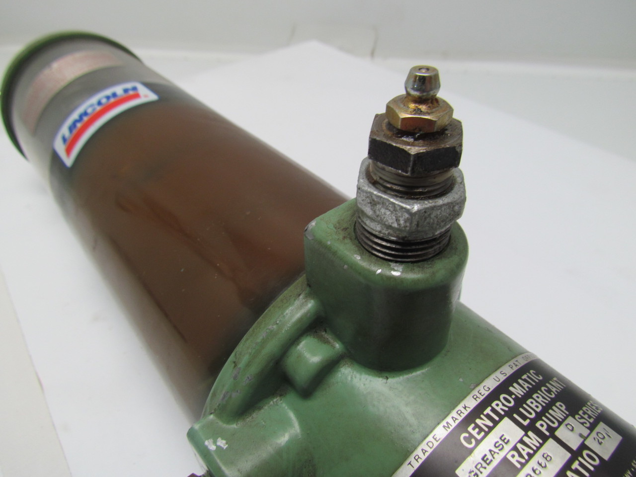Lincoln CentroMatic 83668 Pneumatic High Pressure Grease Ram Pump eBay