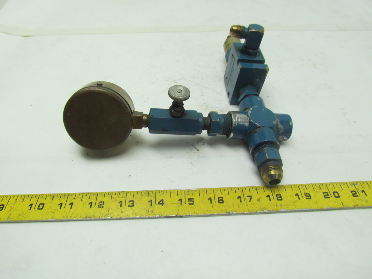 Vickers 20057A Relief Valve Block w/RV110S018/ Poppet Valve