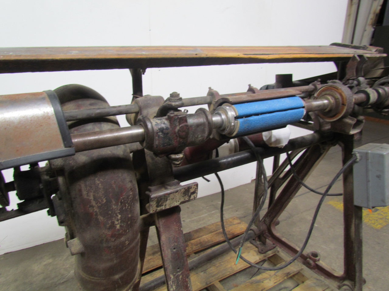 Vintage Drum Sander Floor Model 1730RPM motor 220VAC1PH 60HZ Multidrum W/ vac. eBay