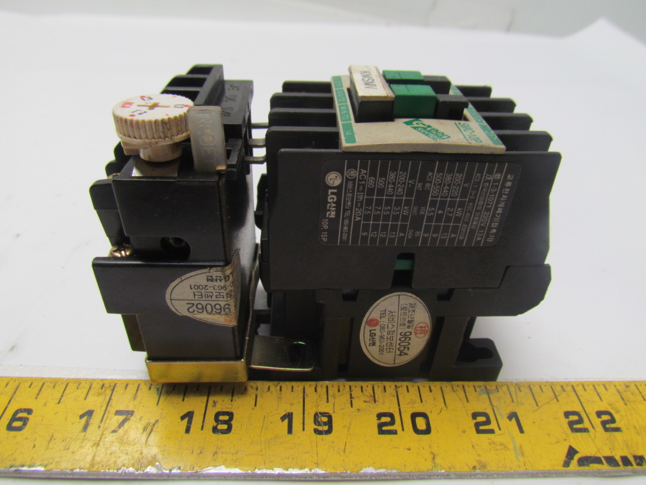 LG SMC10P & SRH12 Starter Relay Contactor W/Over Load 1.7A eBay