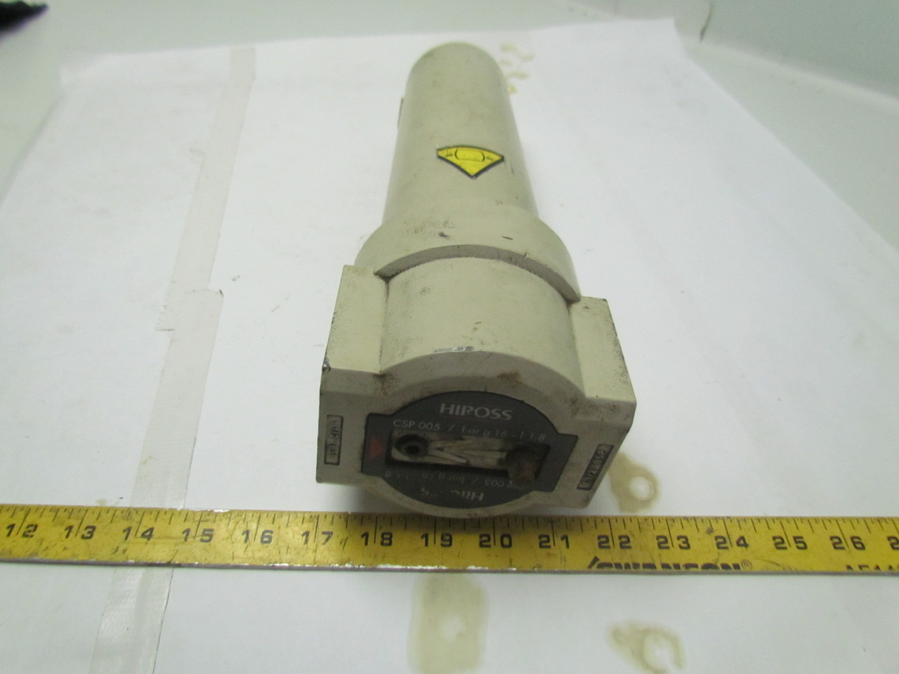 Hiross / Parker CSP 005 Inline Air Filter Housing 11/2" B5P eBay