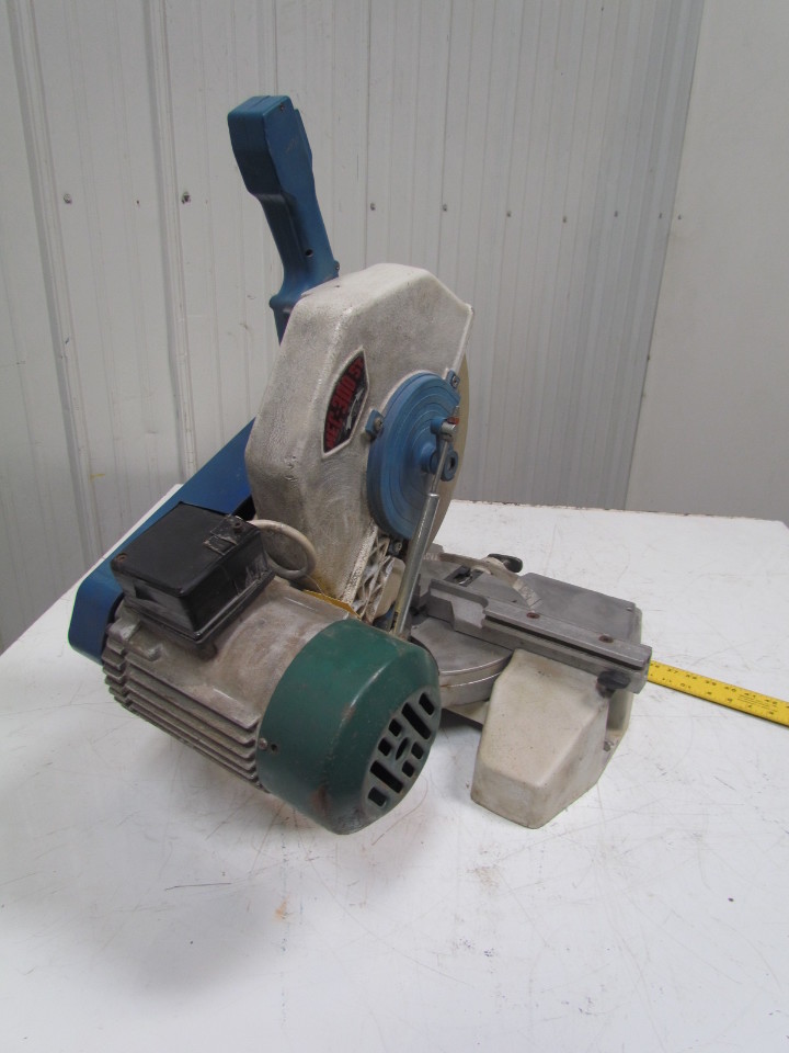 OMGA MEC300ST Industrial Miter Chop Saw 230/460V 3Ph 3400RPM 12" Blade