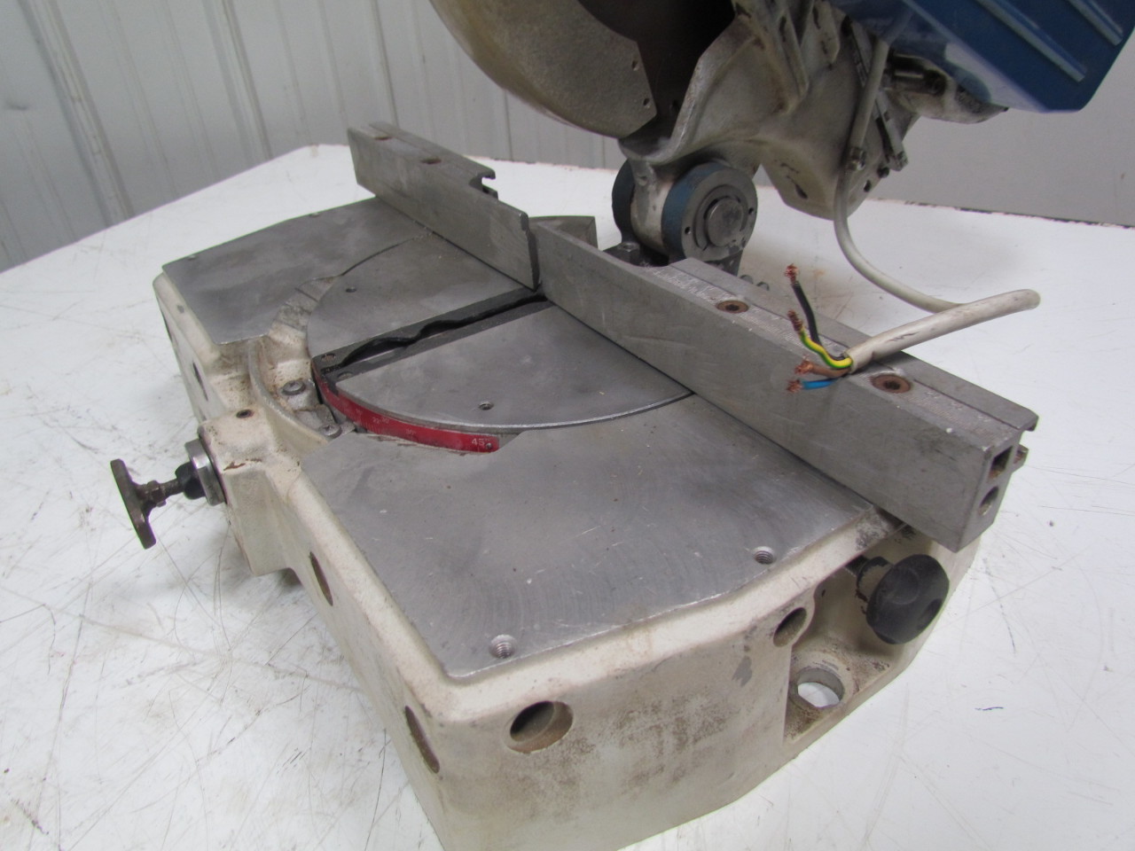 OMGA MEC300ST Industrial Miter Chop Saw 230/460V 3Ph 3400RPM 12" Blade