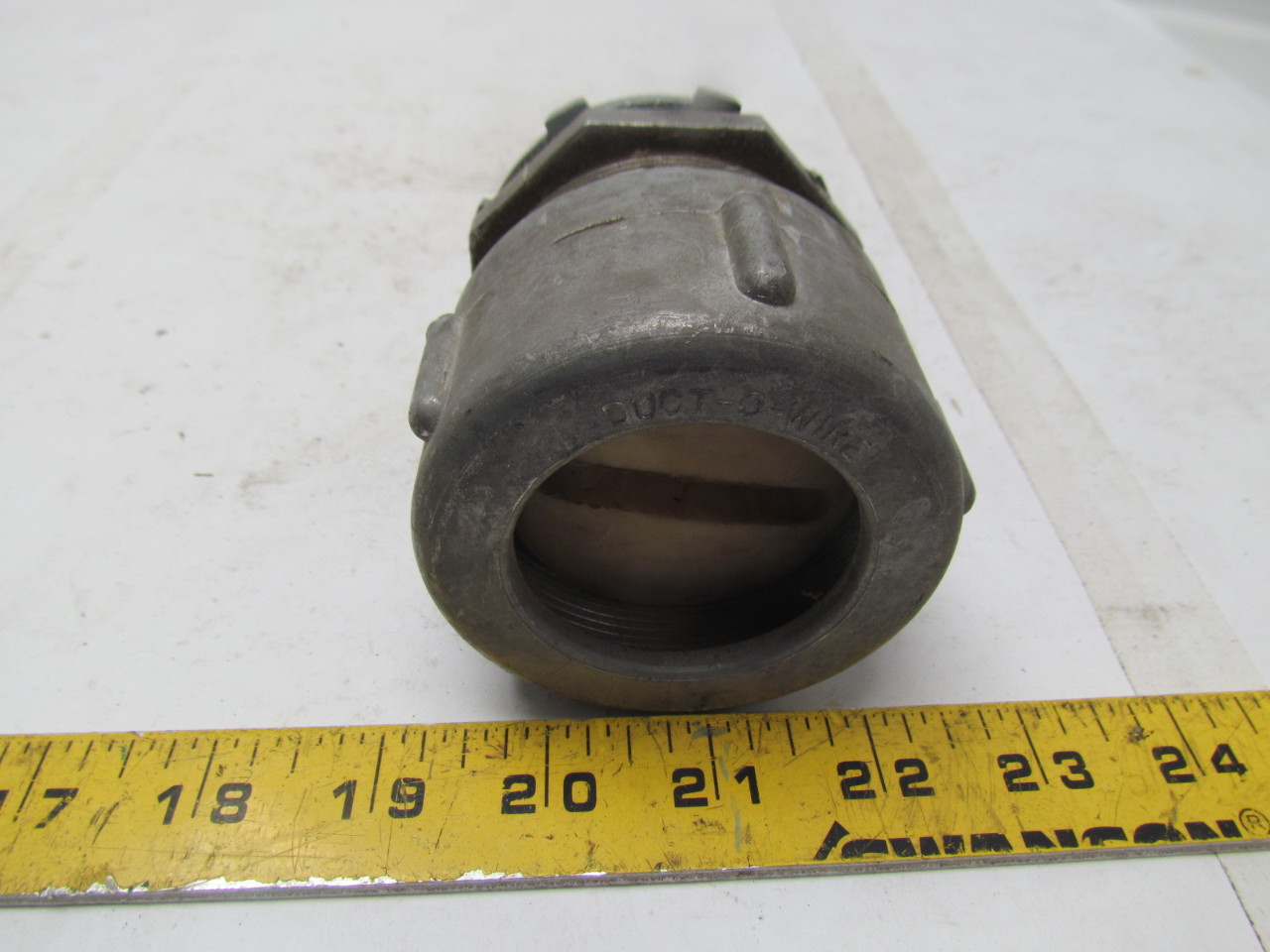 DuctOWire 13/4" Flat Cable Festoon Cord Grip 2"npt Male end Aluminum