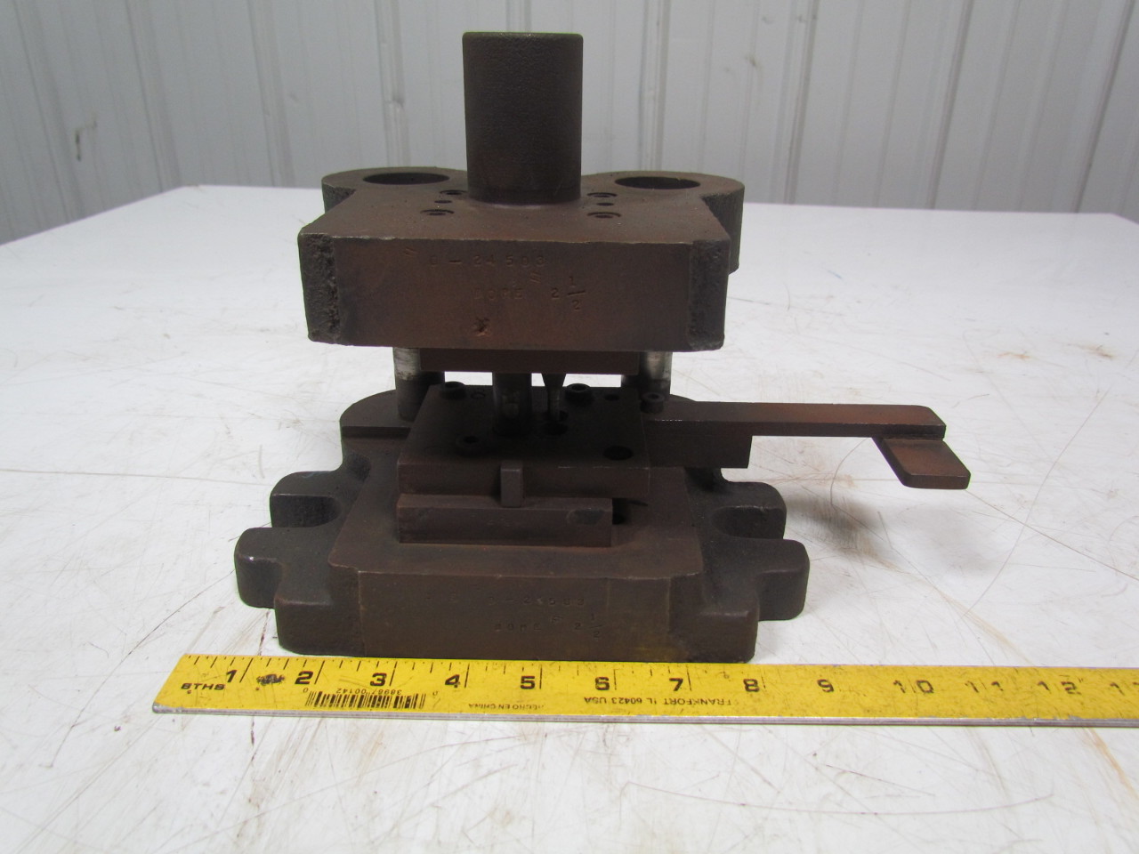 Danly Precision Cat. No. 0505A1 Punch Press Die Set Die Shoe 2 Post