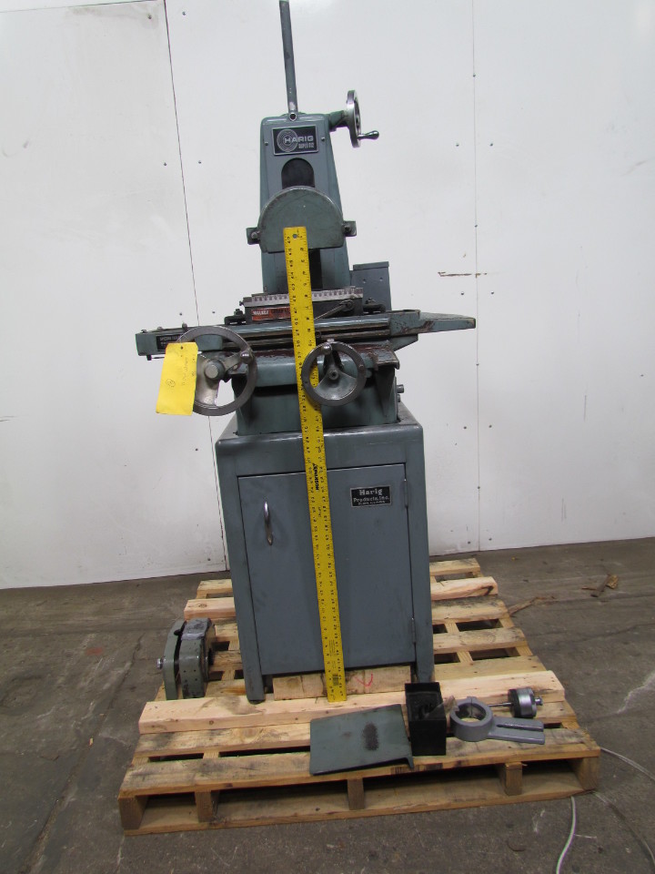 Harig Super 612 Hand Feed Surface Grinder 6"x12" Chuck eBay