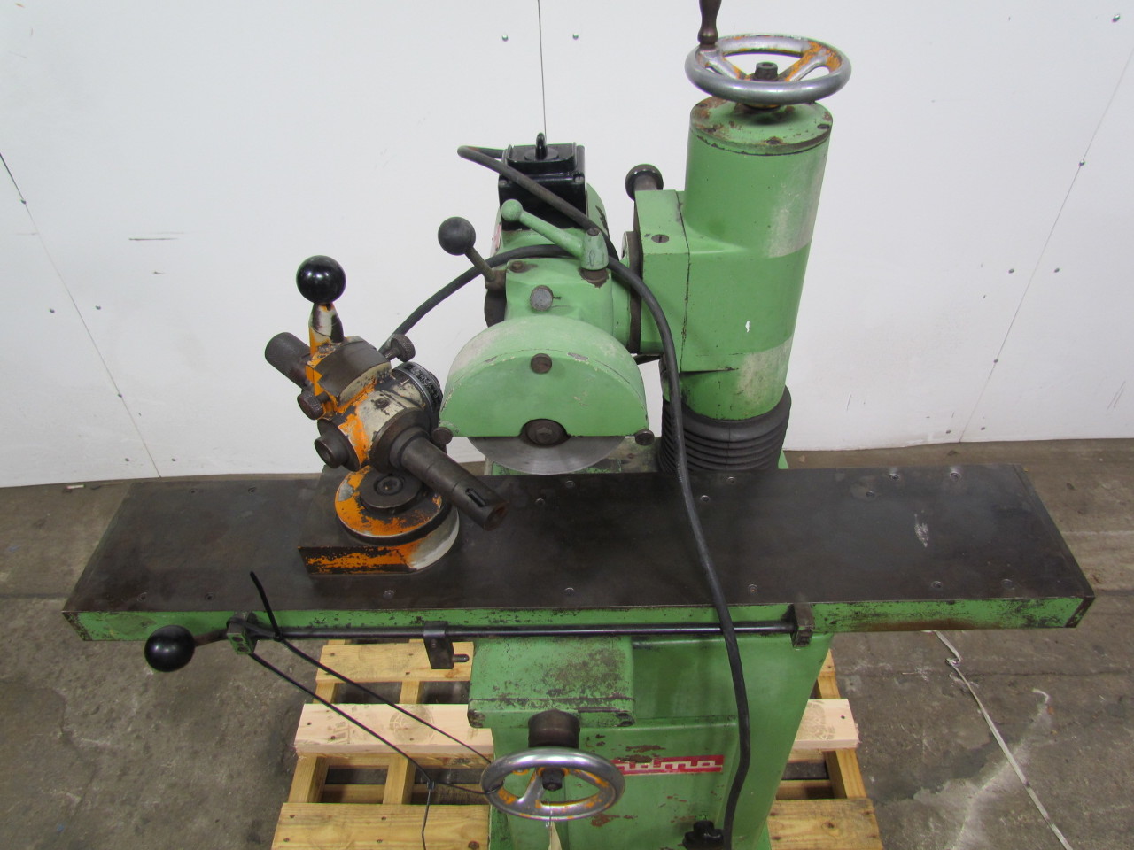 Widmann 687 Hand Feed Surface Grinder Tool Sharpner Single Phase 220V