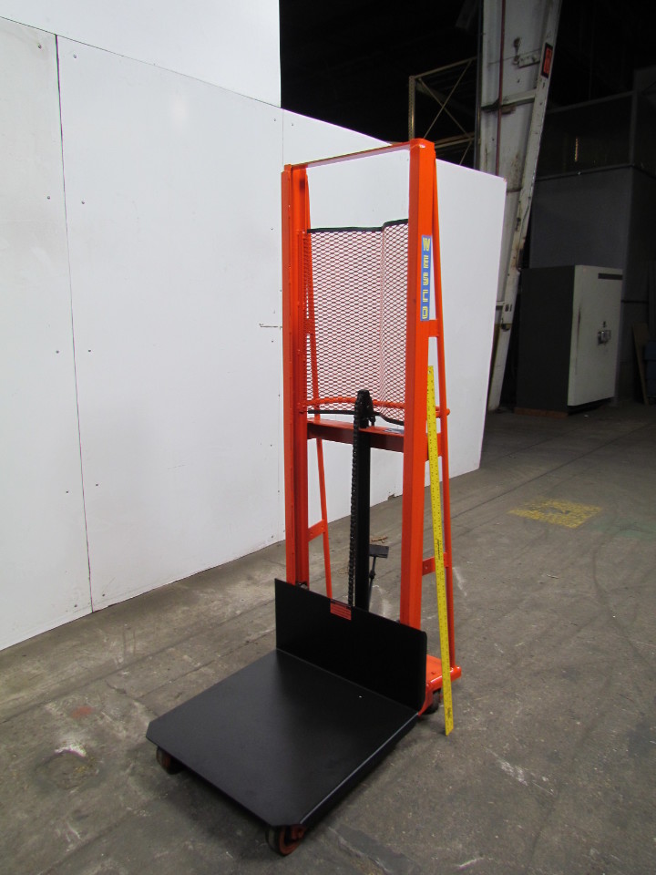 Wesco ESPL602424 Manual Hydraulic Lift Die Cart 1000 Lbs Capacity