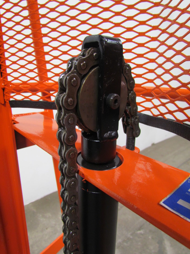 Wesco ESPL602424 Manual Hydraulic Lift Die Cart 1000Lbs Capacity