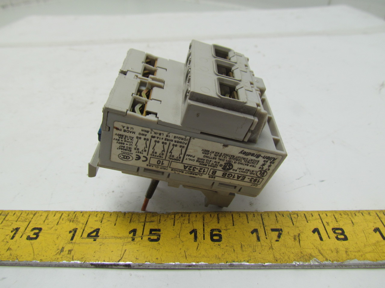 AllenBradley Catalog193EA1GB series B Solid State overload relay 12