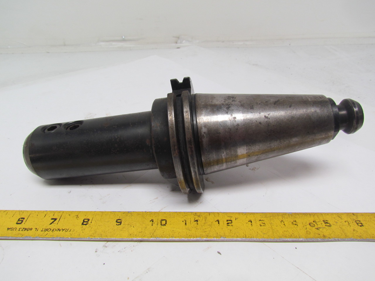 Lyndex CAT 50 Weldon Style End Mill Tool Holder 7/8 Bore 6" Projection