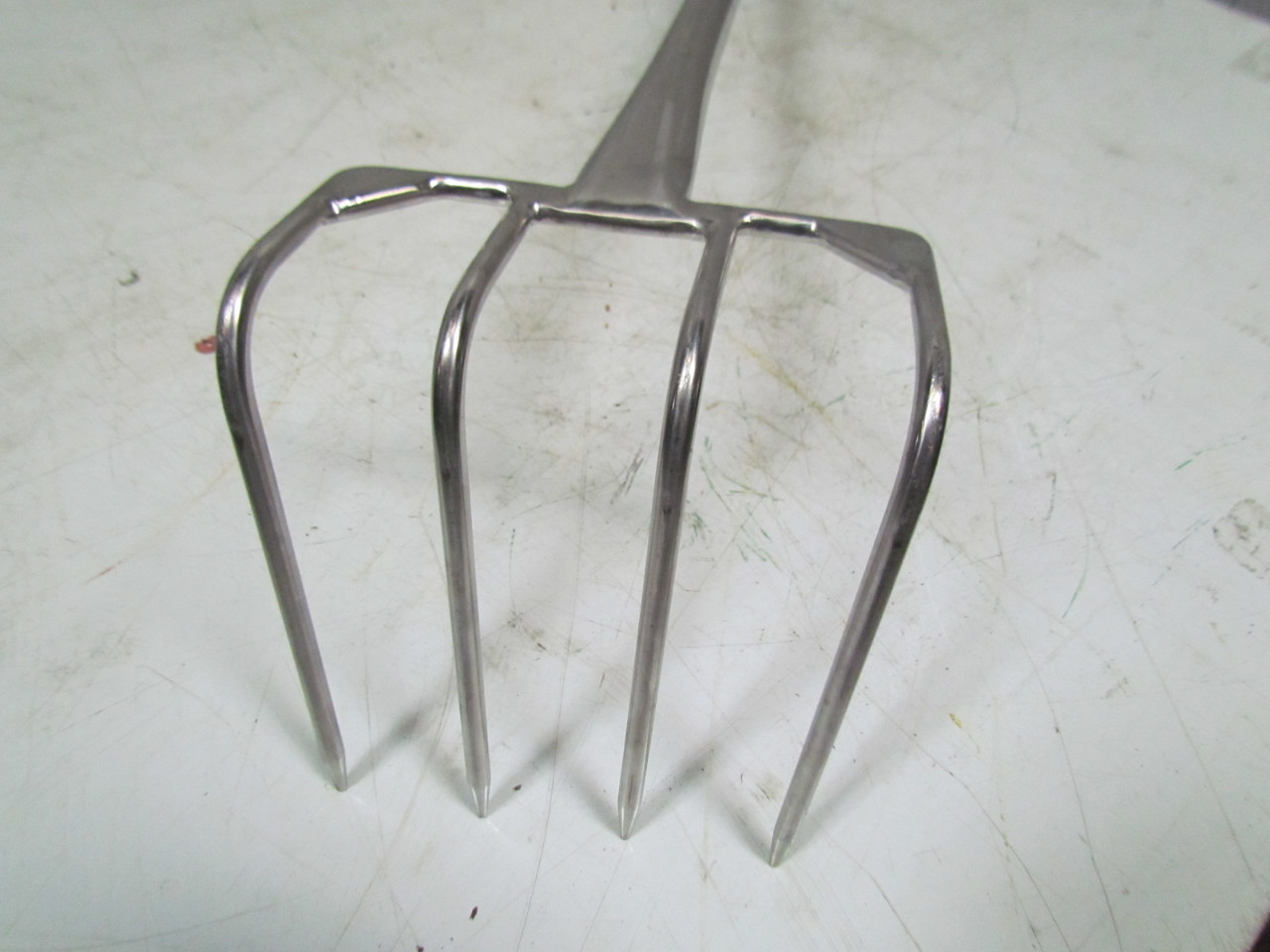 SS Stainless Steel Rake Fork NSF Food Grade 8"wide 60"long 9"deep good