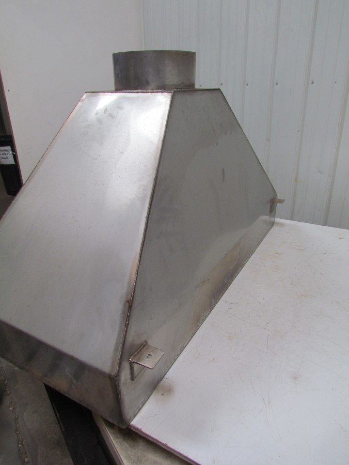 Custom Made 22"x48" 304 Stainless Steel Smoke/Acid Fume Exhaust Hood Vent