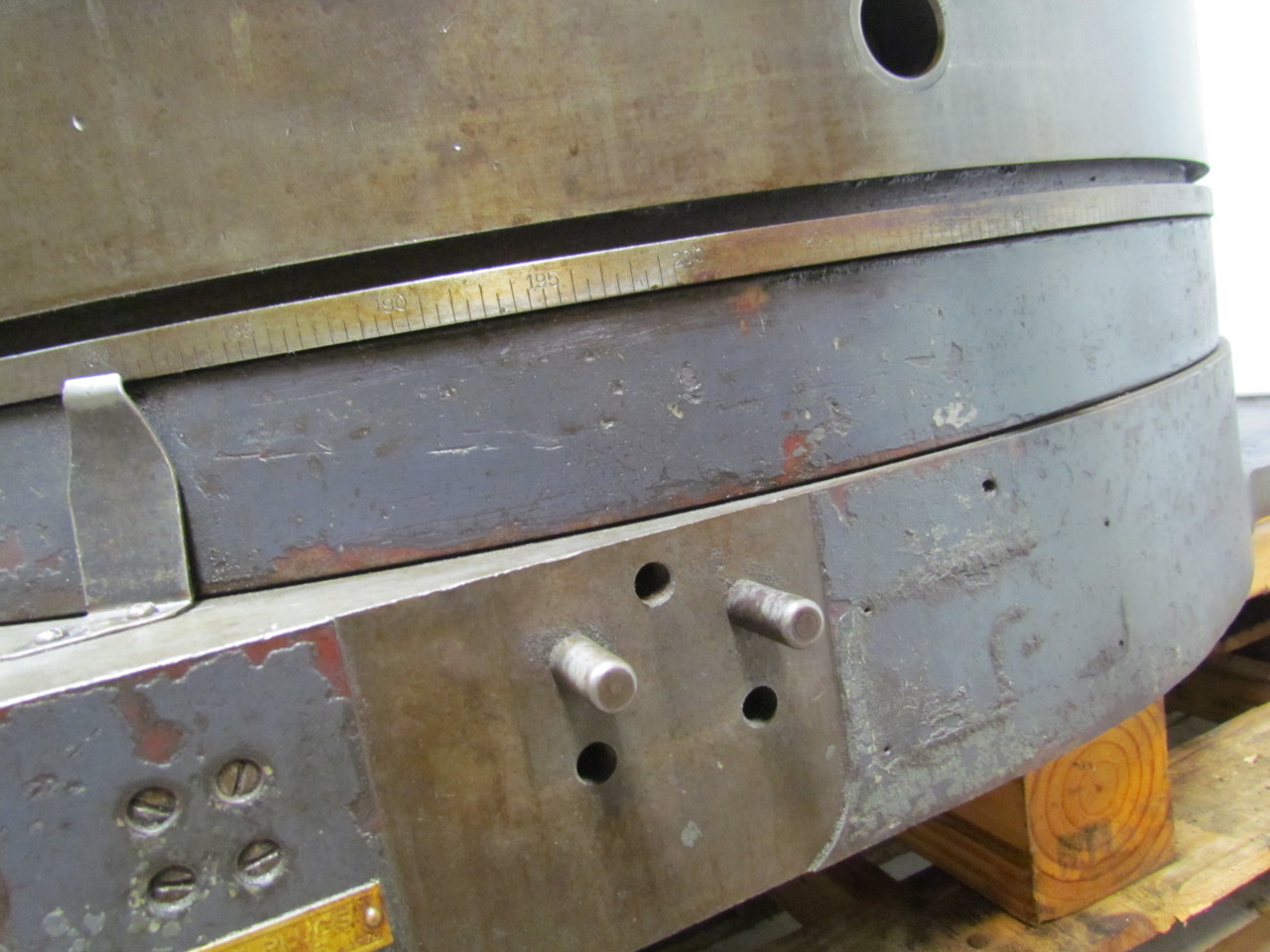 36" Rotary T Slot Table Heavy Duty For Milling Machine Manual Movement