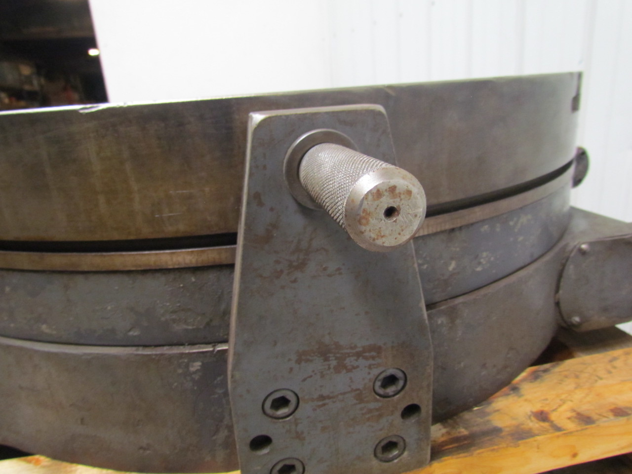 36" Rotary T Slot Table Heavy Duty For Milling Machine Manual Movement