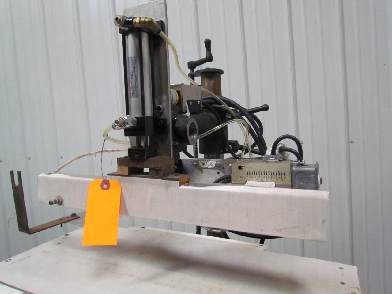 Kwik Print 86 W/ AIR CYLINDER and CUSTOM HEAD Hot Foil stamping