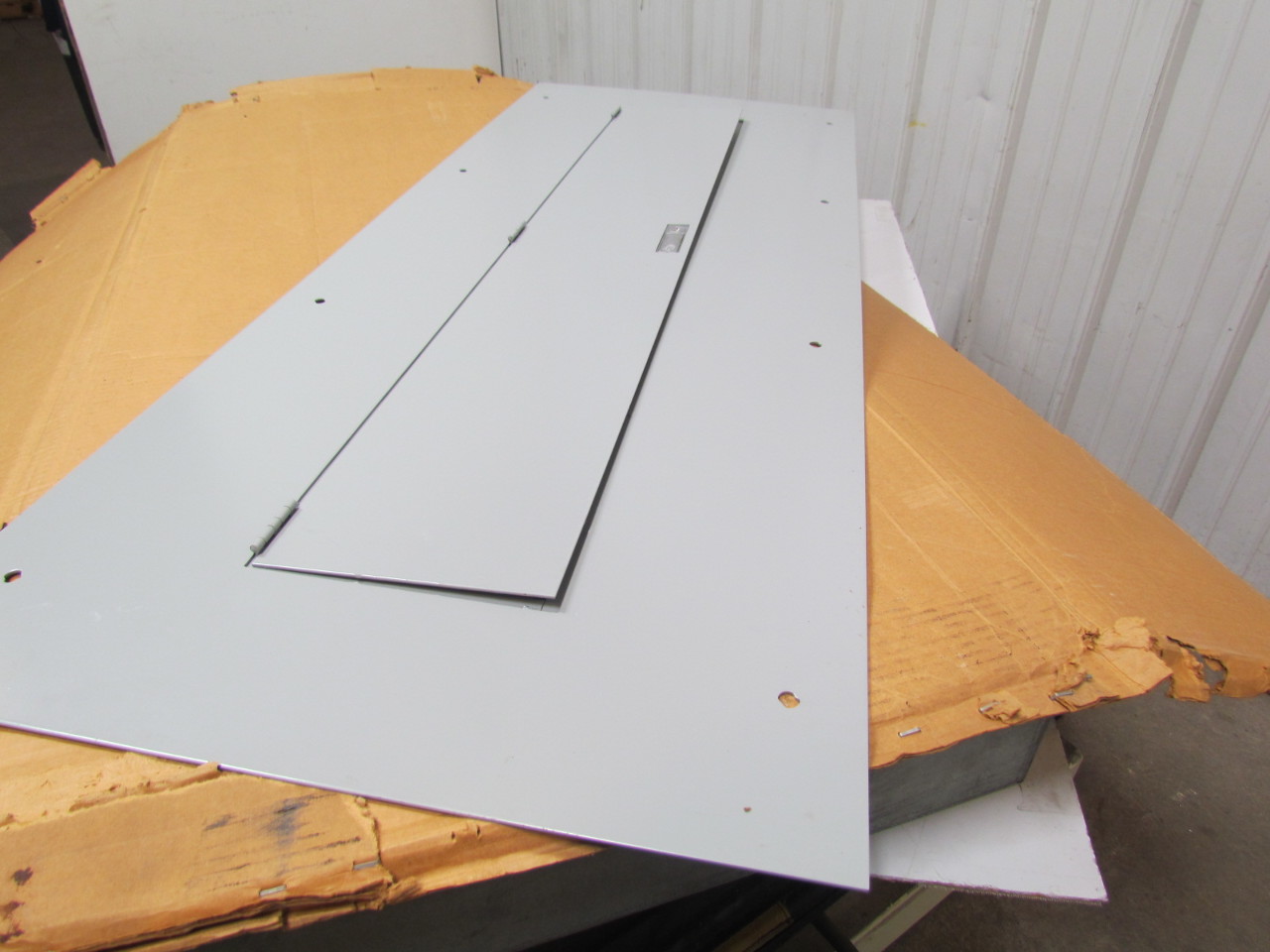 GE General Electric Type NLAB Empty Panel Box w/Cover 22"wx561/4"Tx6"D