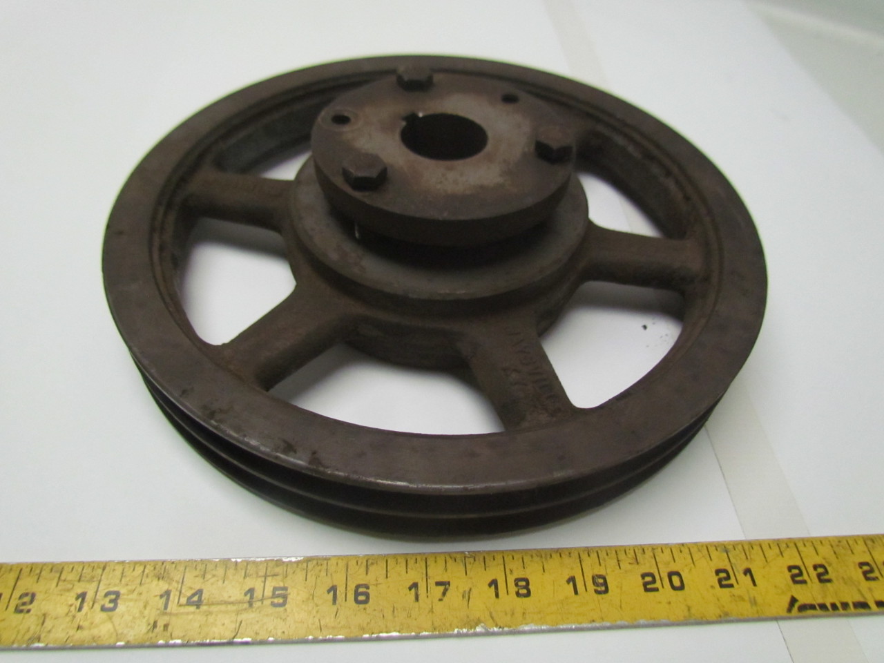 Browning 2TA106 Pulley/Sheave 2 Groove A Belt w/Q1 13/8"Bore Bushing