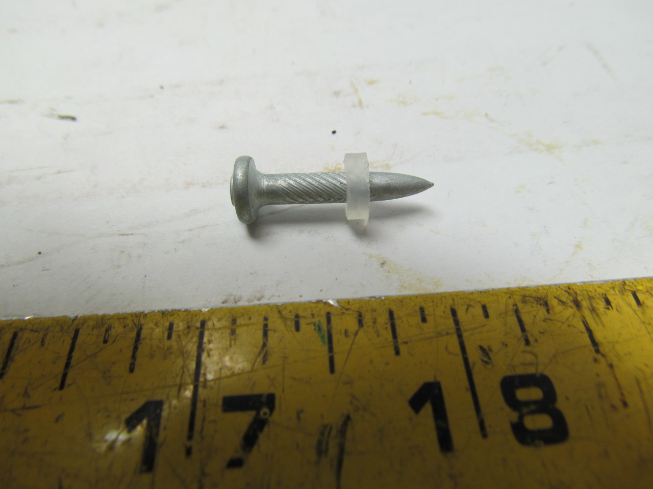 Hilti XEDNI 22P8 Carbon Steel 7/8"L Pin Nail Ballistic Fastener w