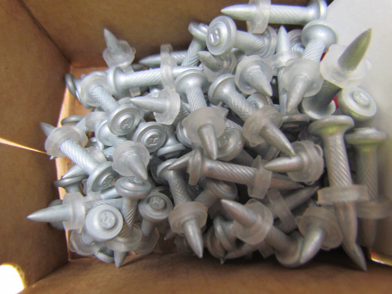 Hilti XEDNI 22P8 Carbon Steel 7/8"L Pin Nail Ballistic Fastener w