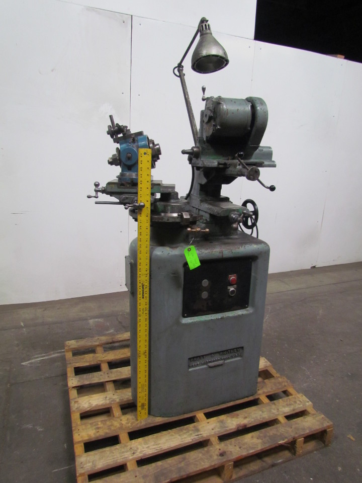 Pratt & Whitney Radius Grinder Cutter Tool Sharpener End Mill 1/3HP 1725RPM eBay