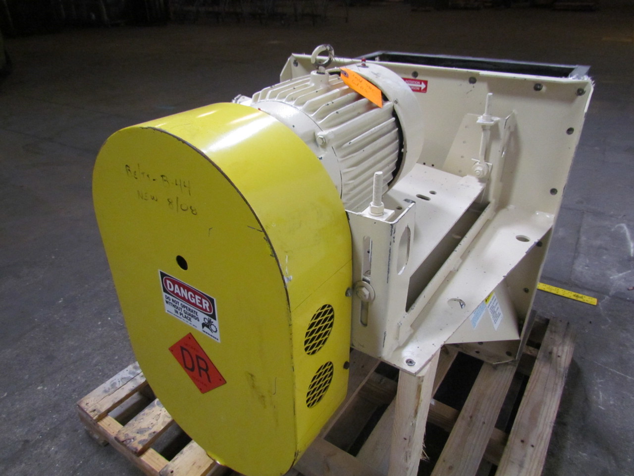 New York Blower PLR 27 7.5HP Belt Driven Plug Fan 230/460V 3PH 1006RPM