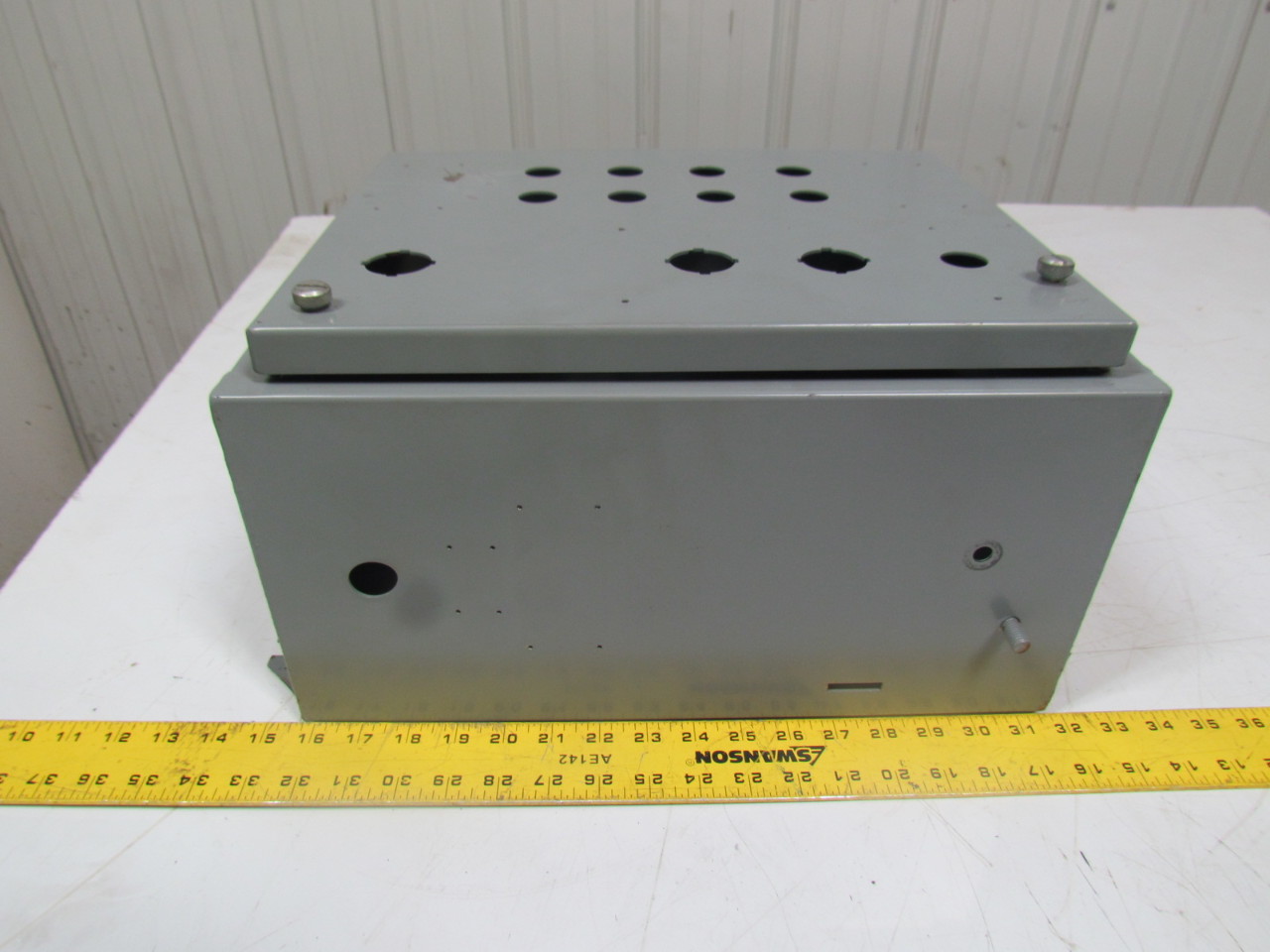 Square D Wall Mount Electrical Box/Enclosure w/ Backplate 16x12x8"