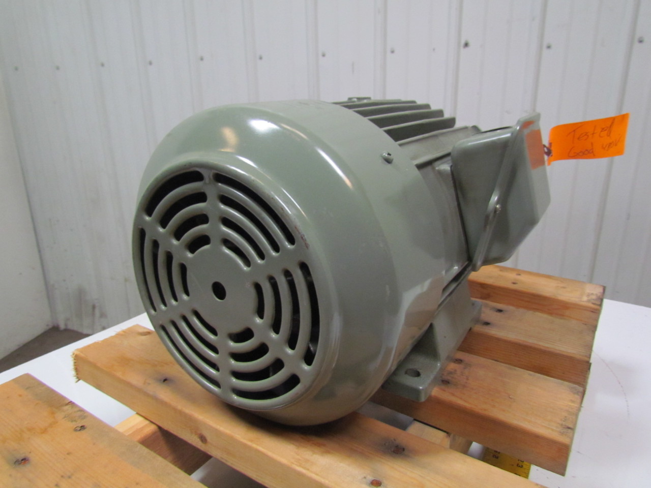 Fuji Electric MLA3135A 10HP 3PH Indution Electric Motor 4 Pole 230/460V