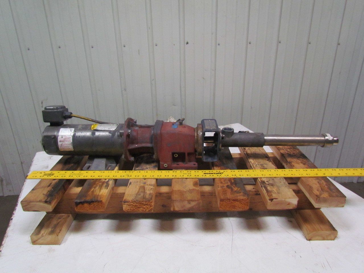 Seepex Progressive Cavity Pump w/Gear Box & Variable Speed Drive w
