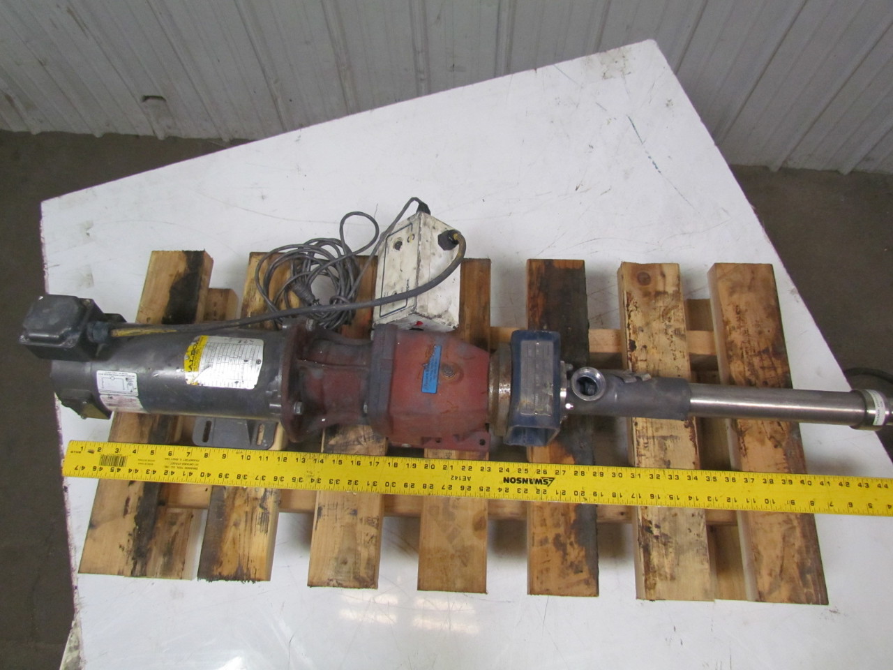 Seepex Progressive Cavity Pump w/Gear Box & Variable Speed Drive w