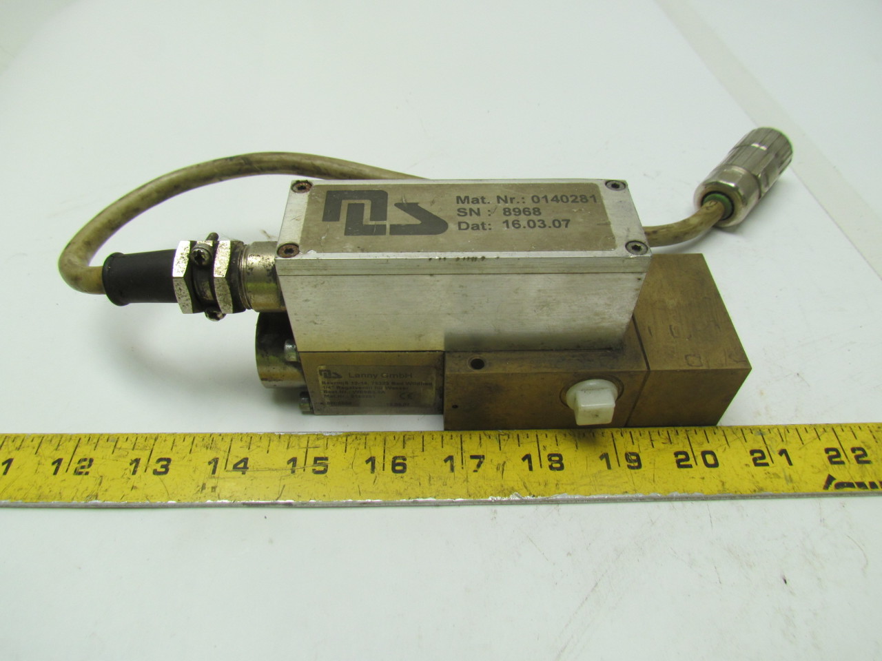 MLS Lanny 0140281 Type E Proportional valve for harmless gases G 1/4