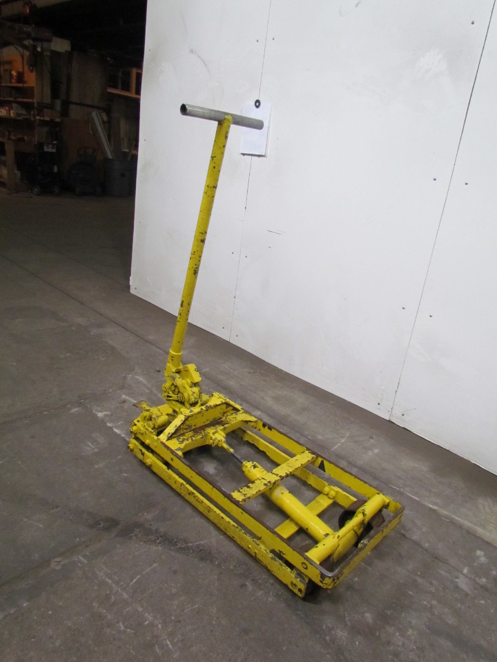 Yale BN360? Vintage Pallet Jack Transfer cart Trolley parts cart 2500 Cap. eBay