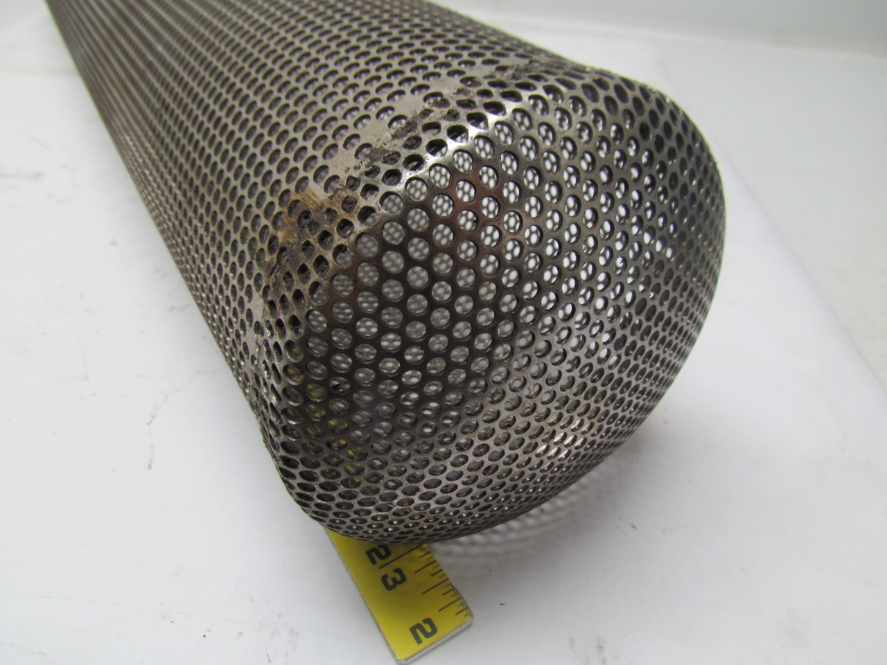 Strainer Filter Element Basket 51/2"dia 271/4"long flanged top
