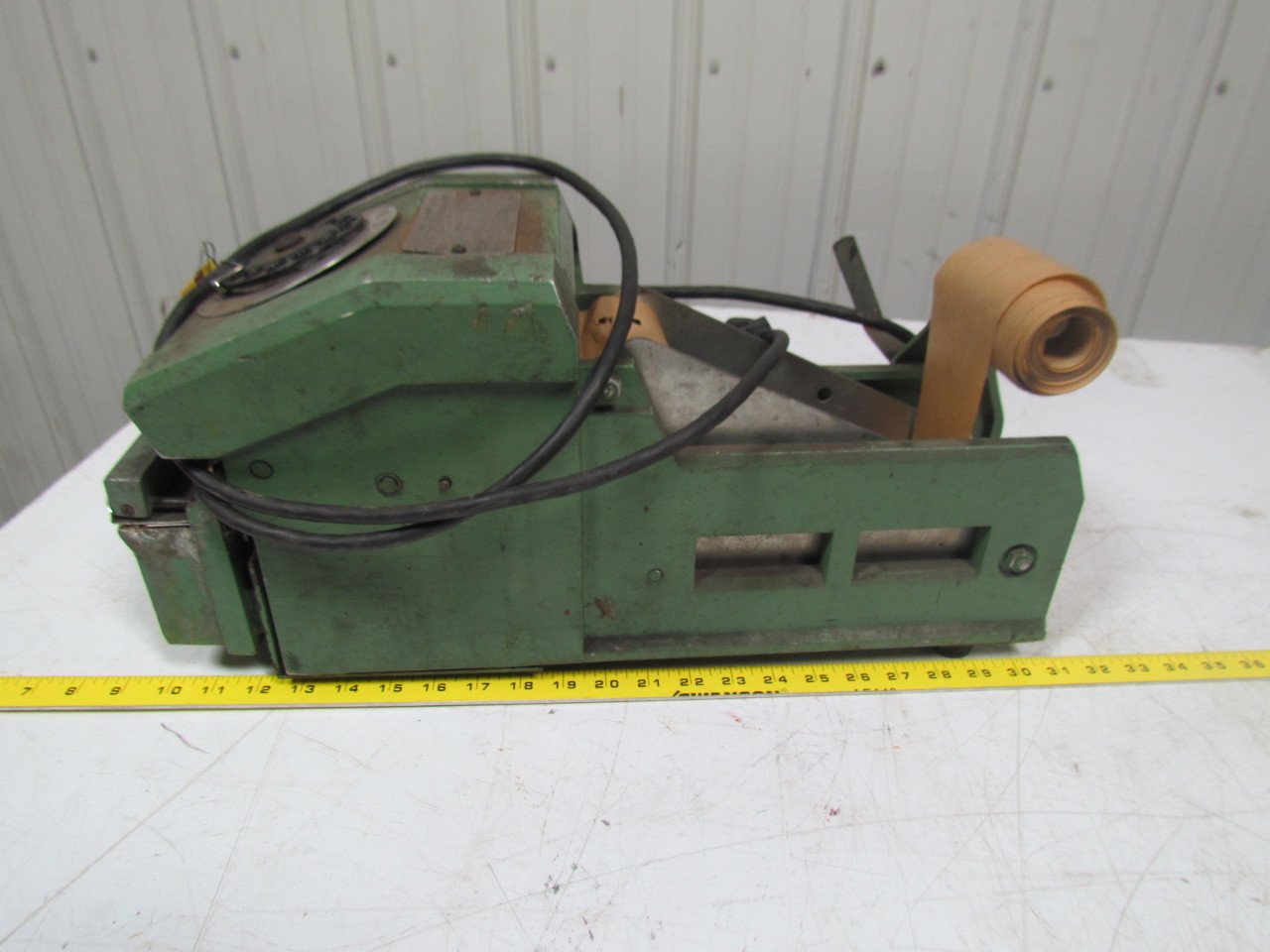 Marsh stencil gum tape machine dispencer electric modle for parts or