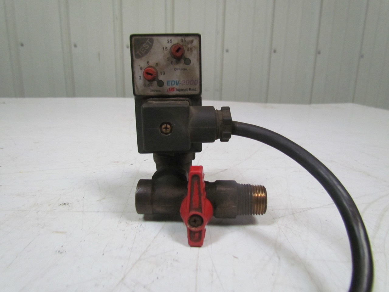 Ingersoll Rand EDV2000 Electric Drain Valve 250 PSIG max Working Press